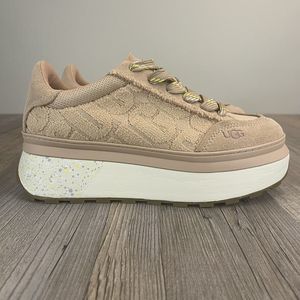 Ugg Marin Lace Logo 2’ Platform Sneakers Arroyo 1125025 size 7 / 38